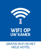 GRATIS Wi-Fi IN HET HELE HOTEL